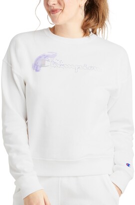 champion sweater white