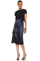Thumbnail for your product : Victoria Beckham Victoria Open Back Acetate-Blend Dress in Navy