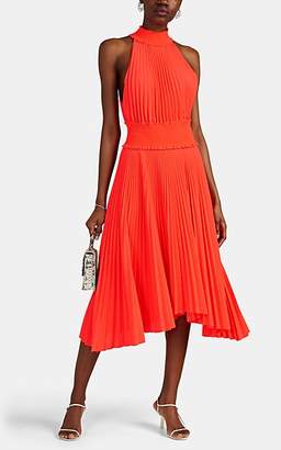 A.L.C. Women's Renzo B Pleated Dress - Orange