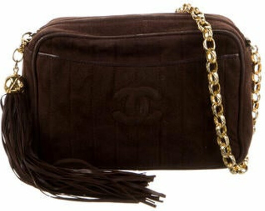 Chanel Vintage Front Pocket Camera Bag Quilted Lambskin Medium - ShopStyle