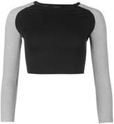 Thumbnail for your product : Essentials Raglan Crop Top