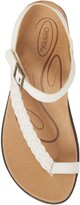Thumbnail for your product : Aetrex Evie Braided Strap Sandal