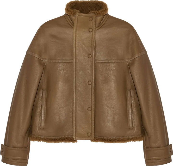 Yves Salomon Shearling-Lining Jacket