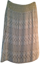 Thumbnail for your product : Gianni Versace White Silk Skirt