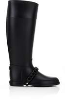 Thumbnail for your product : Givenchy Women's Eva Chain-Embellished Rain Boots - Black
