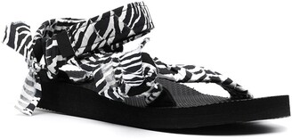 Arizona Love Trekky zebra-print sandals