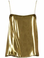 Thumbnail for your product : Alexandre Vauthier Metallic-Effect Camisole Top