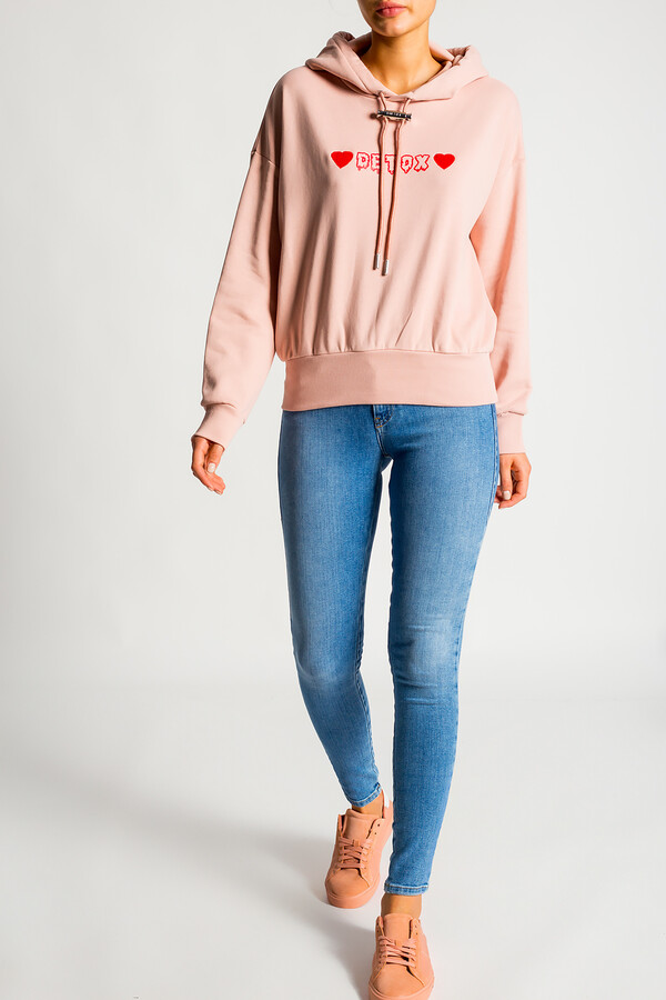 light pink oodie
