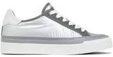 Thumbnail for your product : Rag & Bone Army Low Leather-trimmed Coated-shell Sneakers