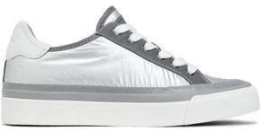 Rag & Bone Army Low Leather-trimmed Coated-shell Sneakers