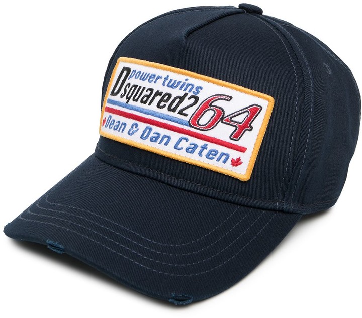 DSQUARED2 Power Twins baseball cap - ShopStyle Hats