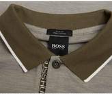 Thumbnail for your product : BOSS Paule 4 Placket Logo Polo Colour: OLIVE, Size: SMALL