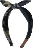 Thumbnail for your product : Maison Michel Sienna tiger-print headband