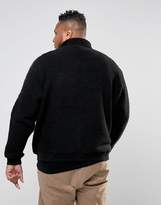 Thumbnail for your product : Puma Plus Borg Jacket In Black Exclusive To Asos 57658402