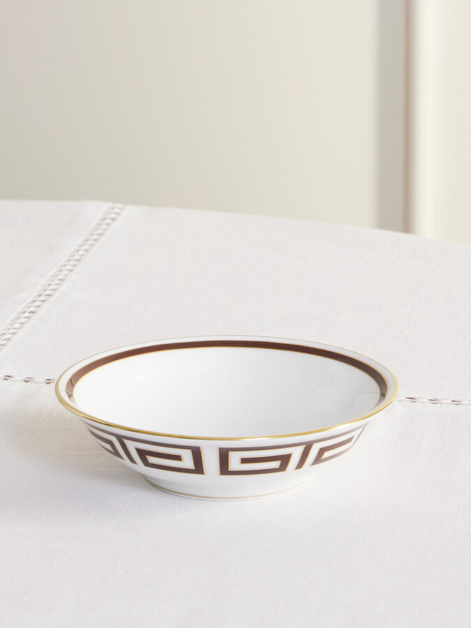 GINORI 1735 - + Gio Ponti Labirinto Porcelain Bowl - White