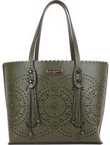 Thumbnail for your product : Nicole Lee Tanushri Eye-Let Cut Scallop Tote Bag (Women's)