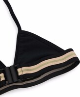 Thumbnail for your product : Molo Stripe-Trim Halterneck Bikini