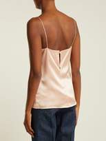 Thumbnail for your product : Hillier Bartley V Neck Silk Cami Top - Womens - Light Pink