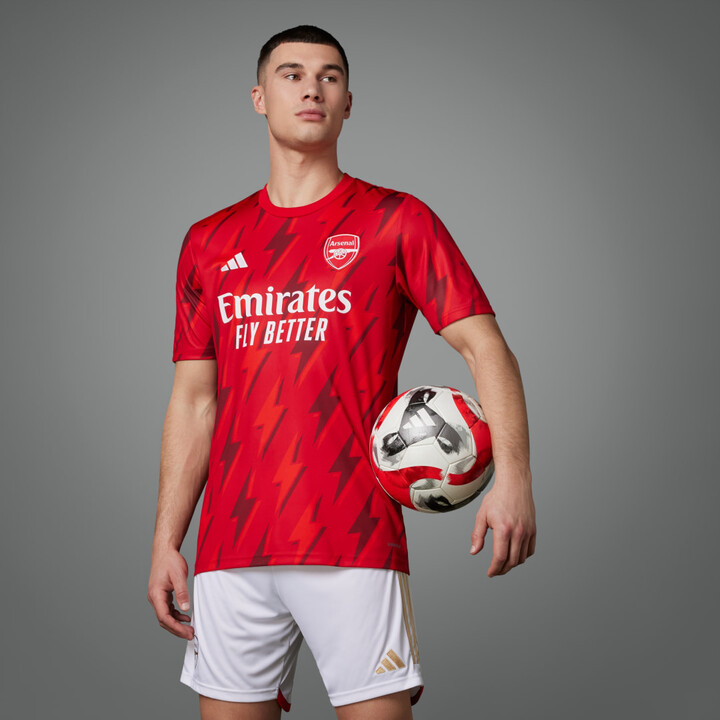 adidas Arsenal Pre-Match Jersey - ShopStyle Short Sleeve Shirts