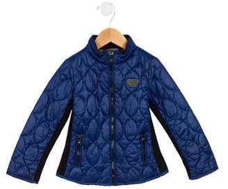 Armani Junior Boys' Quilted Puffer Jacket