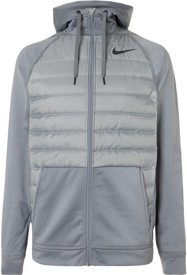 nike quilted jacket mens