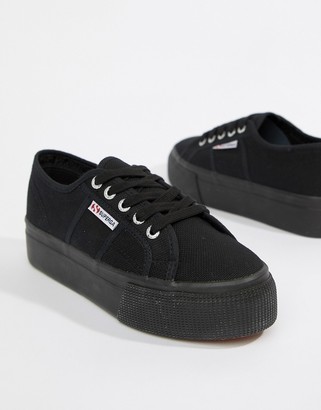 Superga Black Women's Trainers & Athletic Shoes | Shop the world's largest  collection of fashion | ShopStyle Australia