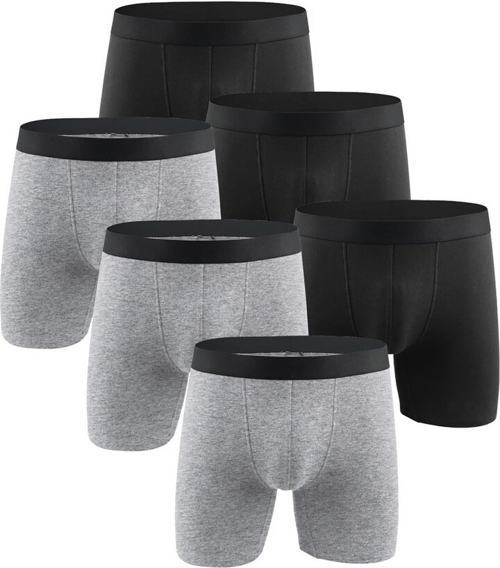 Faringoto Men's Underwear Short Briefs Soft Breathable Wide Waistband ...