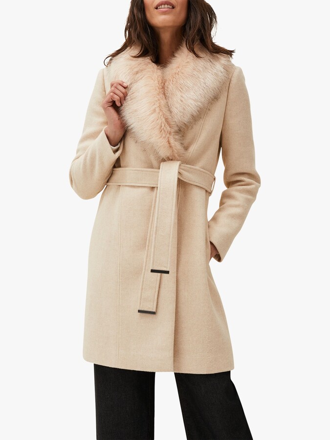 White Winter Coats For Women The, White Coat Fur Collar
