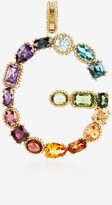 Thumbnail for your product : Dolce & Gabbana Rainbow alphabet G 18 kt yellow gold charm with multicolor fine gems
