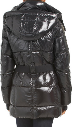TJMAXX Shiny Belted Down Puffer Coat ShopStyle