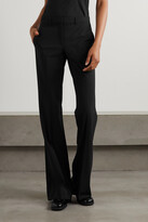 Thumbnail for your product : Theory Demitria 4 Stretch-wool Flared Pants - Black