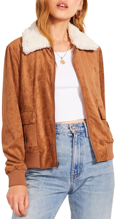 Camel Suede Jacket | Shop the world's largest collection of 