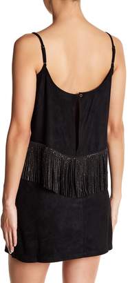 On The Road Angel Sparkly Fringe Tank