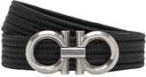 Thumbnail for your product : Ferragamo 35mm Elastic Woven Cotton Belt