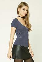 Thumbnail for your product : Forever 21 Striped Henley Top