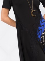 Thumbnail for your product : Pucci x Koché chevron-print panelled T-shirt dress