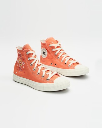 orange chuck taylor converse