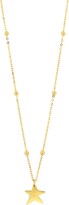 Thumbnail for your product : Bony Levy Kids' 14K Gold Beaded Star Pendant Necklace
