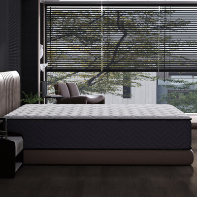 14" Full Hybrid Mattress In A Box: Certipur-US Certified Cooling Memory Foam With Pocketed Coils For Medium-Firm, Fiberglass-Free Support That Relieve