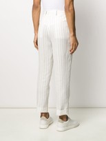 Thumbnail for your product : Brunello Cucinelli Straight-Leg Pinstripe Trousers