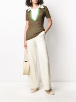 Thumbnail for your product : Missoni Knitted Short Sleeved Polo Shirt