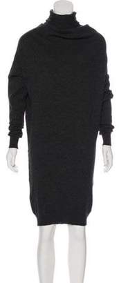 Lanvin Oversize Wool Dress Grey Oversize Wool Dress