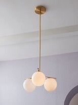 Thumbnail for your product : west elm Sphere + Stem Small Ceiling Light, Brass