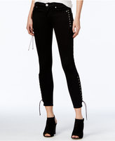 Thumbnail for your product : Hudson Suki Lace-Up Skinny Jeans