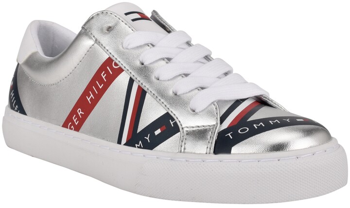 Tommy Hilfiger Women's Silver Shoes | ShopStyle