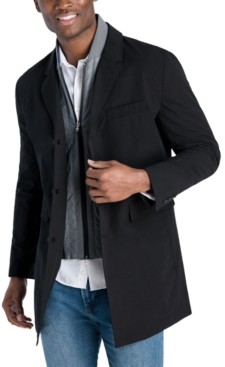 michael kors water resistant overcoat