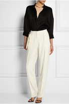 Thumbnail for your product : Calvin Klein Collection Enver crepe tapered pants