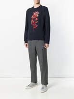 Thumbnail for your product : Paolo Pecora Felpa embroidered sweatshirt