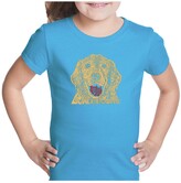 Thumbnail for your product : LA Pop Art Girl's Word Art T-Shirt - Dog