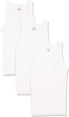 men's fitted undershirts stretch